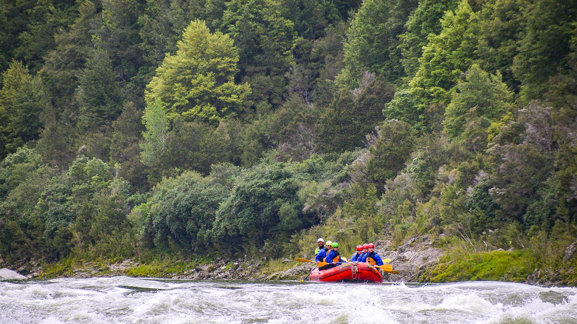 Earthquake Rapid Rafting